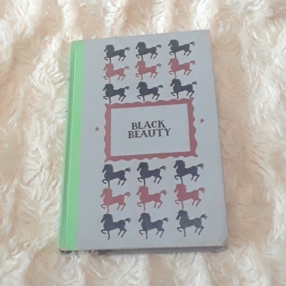 Two Vintage 1950's Books BLACK BEAUTY &  Grimm Brothers - Picture 2 of 12